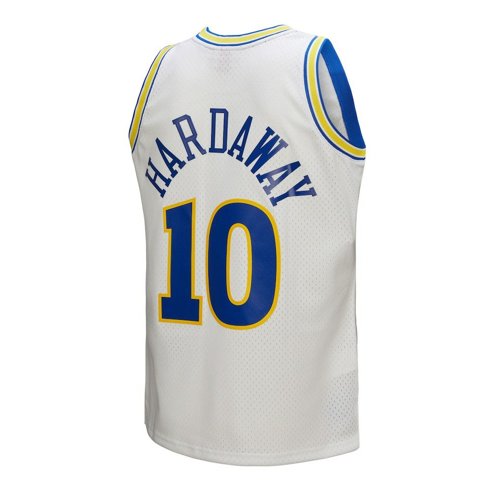 Tim Hardaway Golden State Warriors Hardwood Classics 1990/91 Swingman Jersey sale For Sale