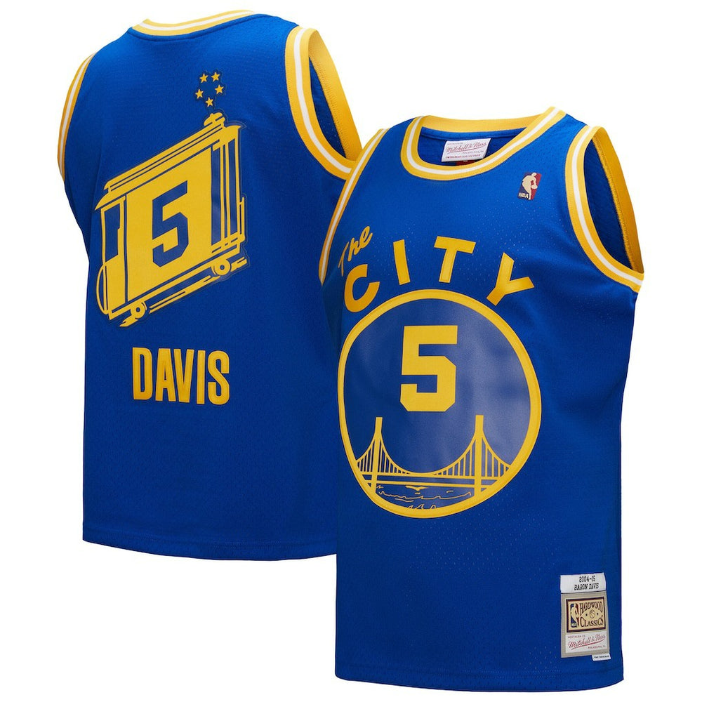 Baron Davis Golden State Warriors Hardwood Classics 2004/05 Swingman Jersey Discount