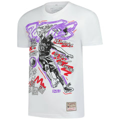 Vince Carter Toronto Raptors Hardwood Classics Chalked Up T-Shirt For Sale