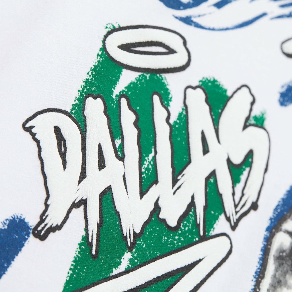 Dirk Nowitzki Dallas Mavericks Hardwood Classics Chalked Up T-Shirt sale Online