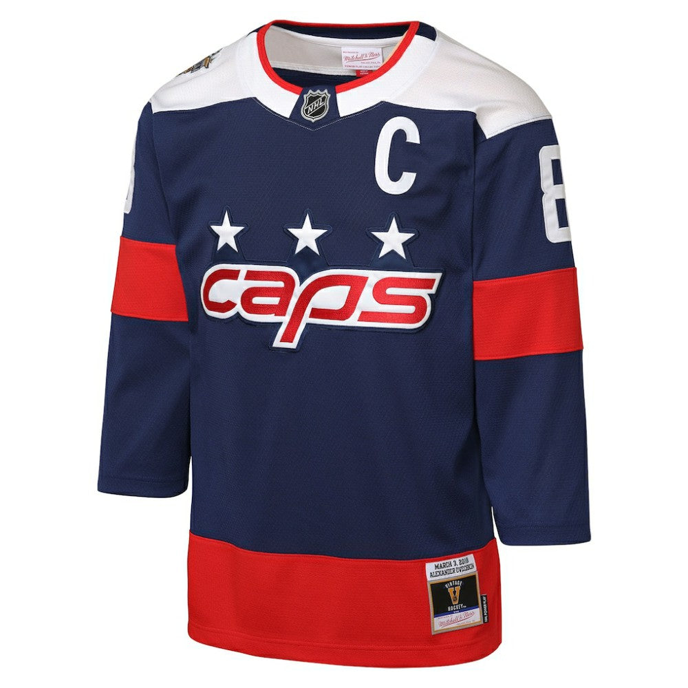 Alexander Ovechkin Washington Capitals Mitchell & Ness Youth 2018 NHL Stadium Series Power Play 2.0 Player Jersey Discount