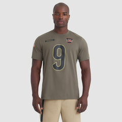 Cincinnati Bengals Nike Joe Burrow  2025 Salute to Service Name & Number T-Shirt
