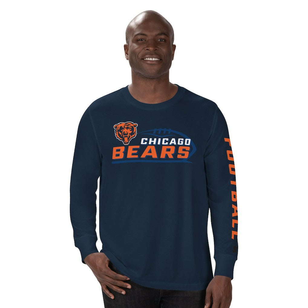 Chicago Bears  Starter Half Time Long Sleeve T-Shirt