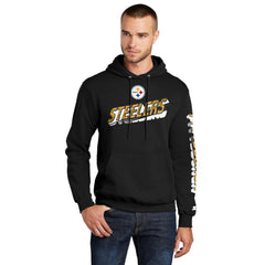Pittsburgh Steelers  Starter Wordmark Logo Pullover Hoodie