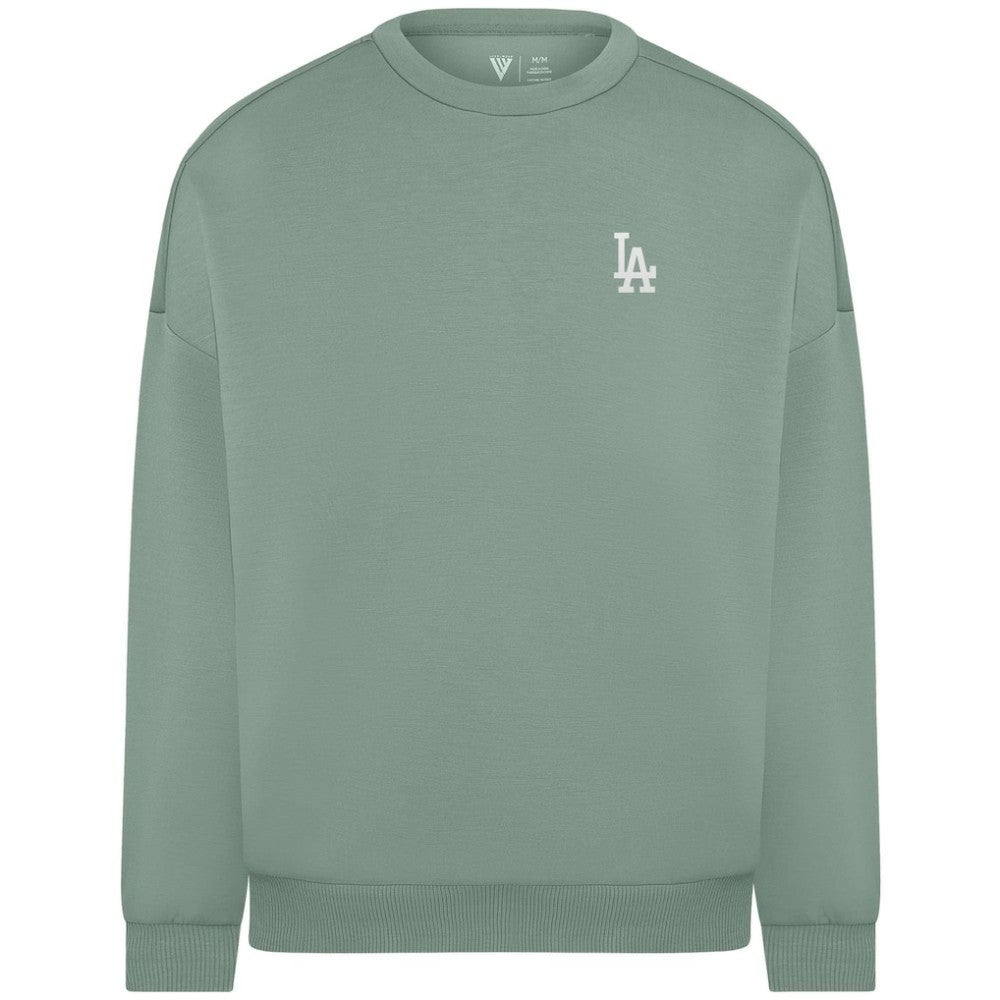 Los Angeles Dodgers Levelwear Women's Luxe Signature Tri-Blend Pullover Sweatshirt | MLB Online