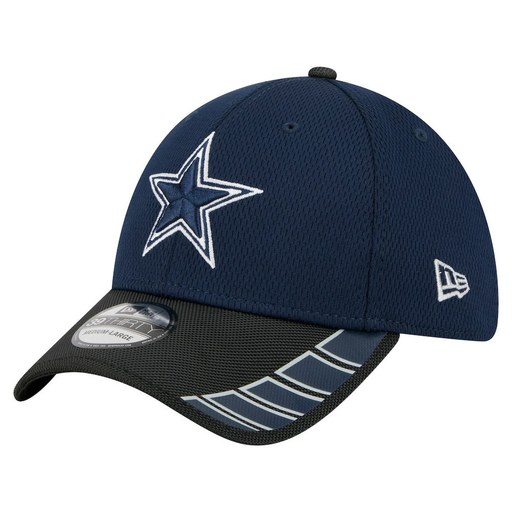Dallas Cowboys New Era Visor Hit 39THIRTY Flex Hat