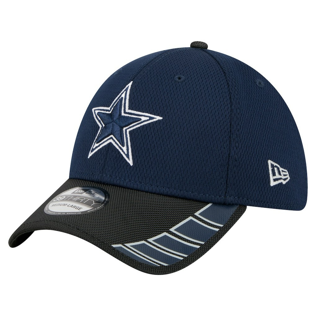 Dallas Cowboys New Era Visor Hit 39THIRTY Flex Hat