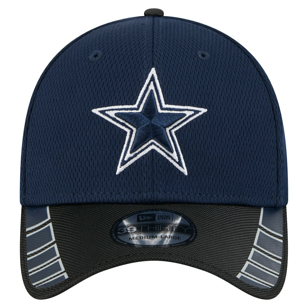 Dallas Cowboys New Era Visor Hit 39THIRTY Flex Hat
