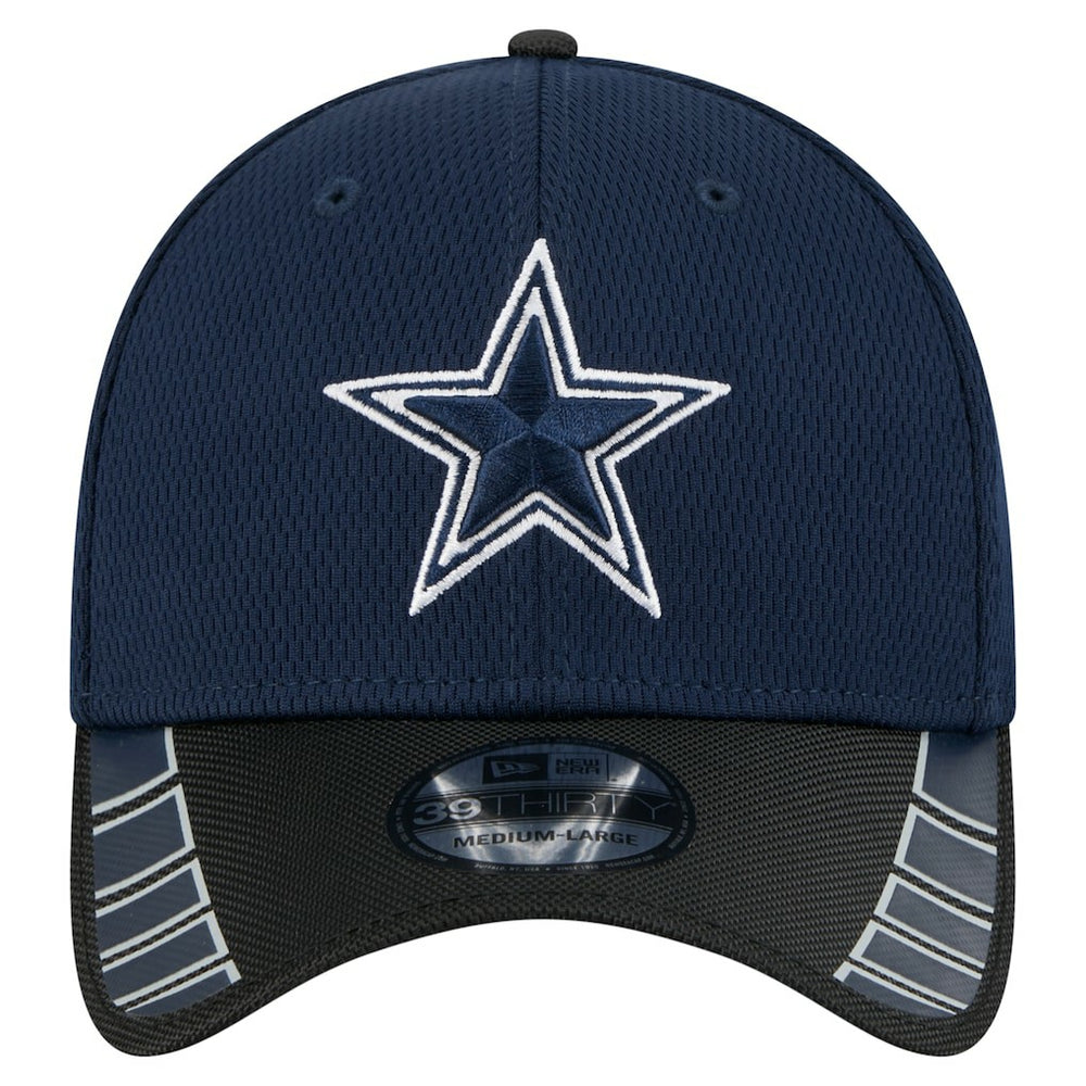 Dallas Cowboys New Era Visor Hit 39THIRTY Flex Hat
