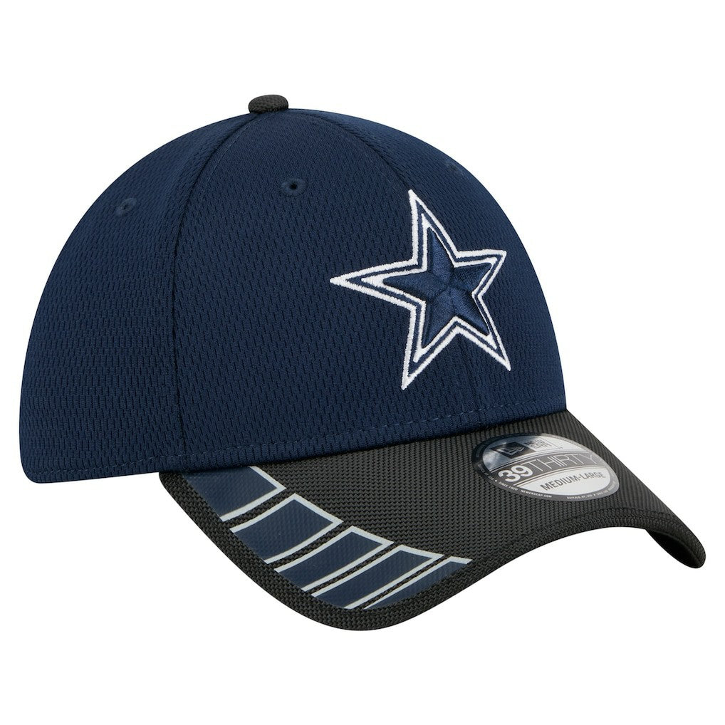 Dallas Cowboys New Era Visor Hit 39THIRTY Flex Hat