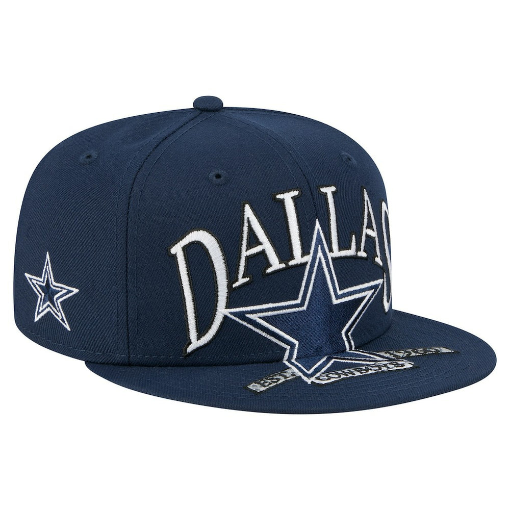Dallas Cowboys New Era Oversized 59FIFTY Fitted Hat