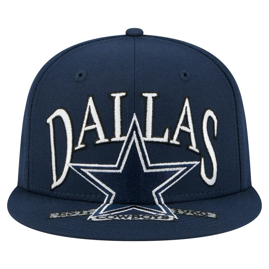 Dallas Cowboys New Era Oversized 59FIFTY Fitted Hat