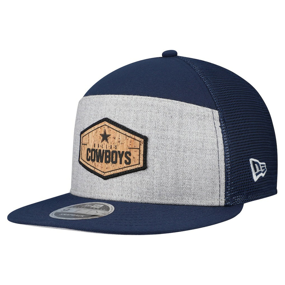 Dallas Cowboys New Era Cork Split Panel 9FIFTY Trucker Snapback Hat