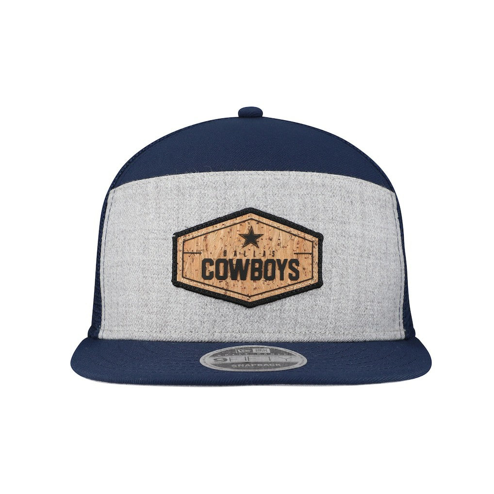 Dallas Cowboys New Era Cork Split Panel 9FIFTY Trucker Snapback Hat