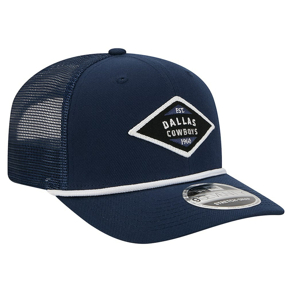Dallas Cowboys New Era 9SEVENTY Team Rope Stretch-Snap Hat