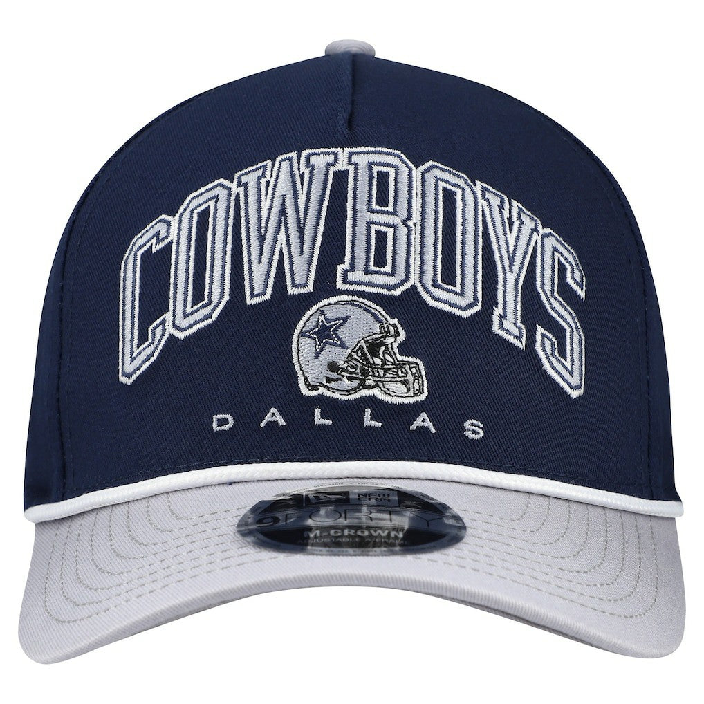 Dallas Cowboys New Era Arch 9FORTY A-Frame M-Crown Adjustable Hat