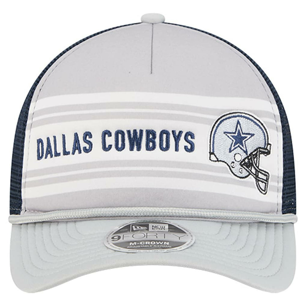 Dallas Cowboys New Era Linear A-Frame 9FORTY Adjustable Hat