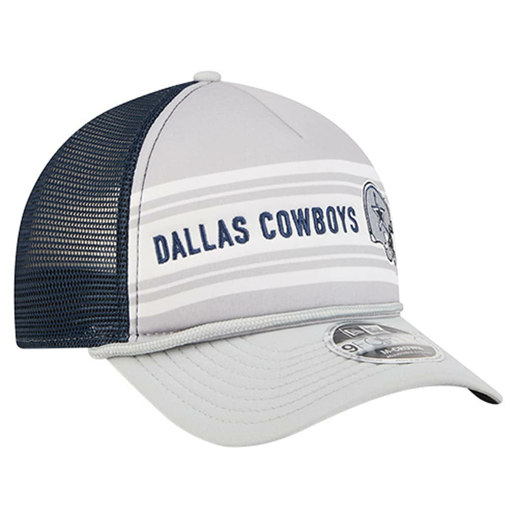 Dallas Cowboys New Era Linear A-Frame 9FORTY Adjustable Hat