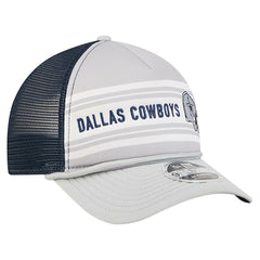 Dallas Cowboys New Era Linear A-Frame 9FORTY Adjustable Hat