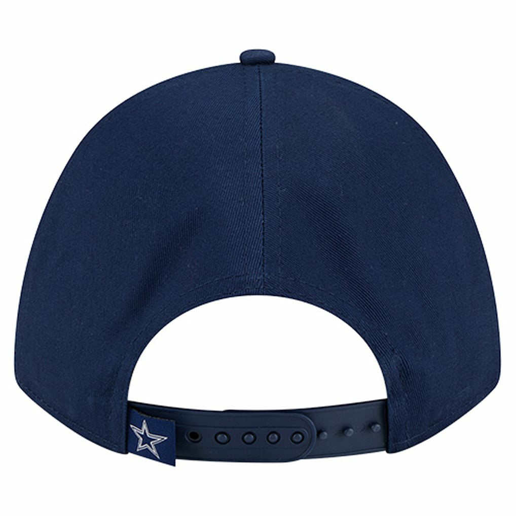 Dallas Cowboys New Era Women's Metallic A-Frame 9FORTY Adjustable Hat