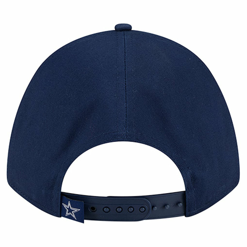 Dallas Cowboys New Era Women's Metallic A-Frame 9FORTY Adjustable Hat