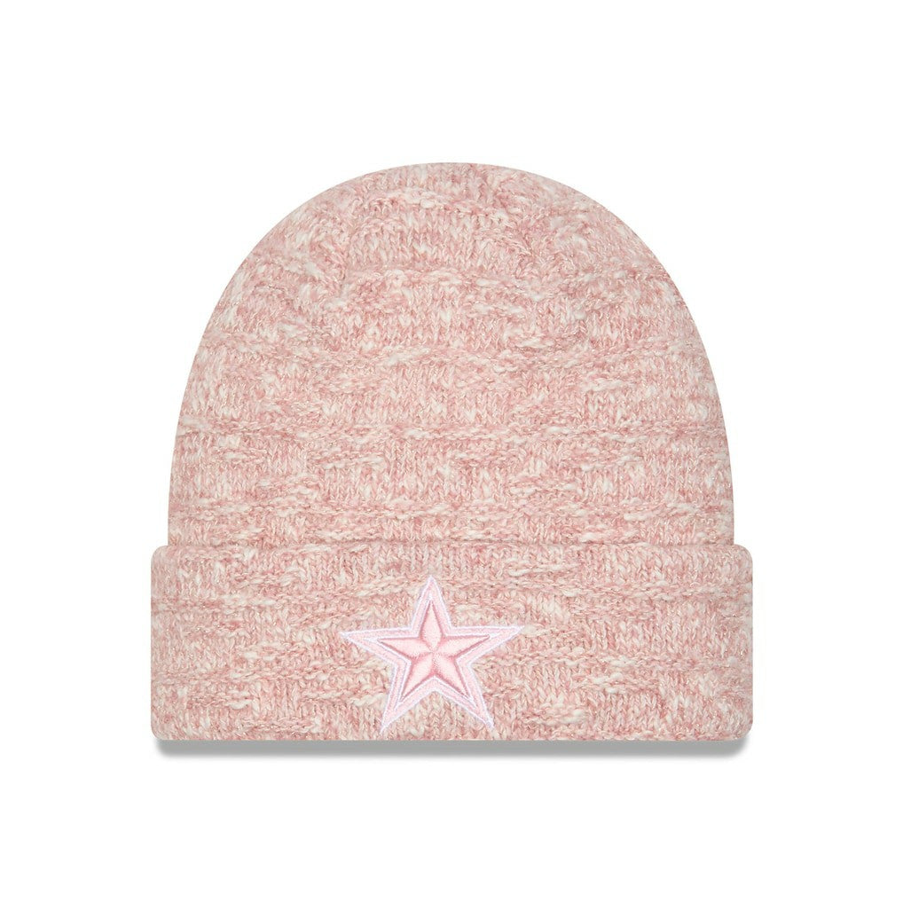 Dallas Cowboys New Era Women's Metallic Cuffed Knit Hat