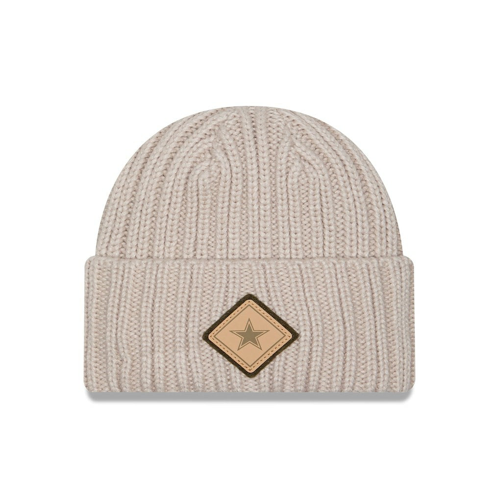 Dallas Cowboys New Era Logo Applique Cuffed Knit Hat