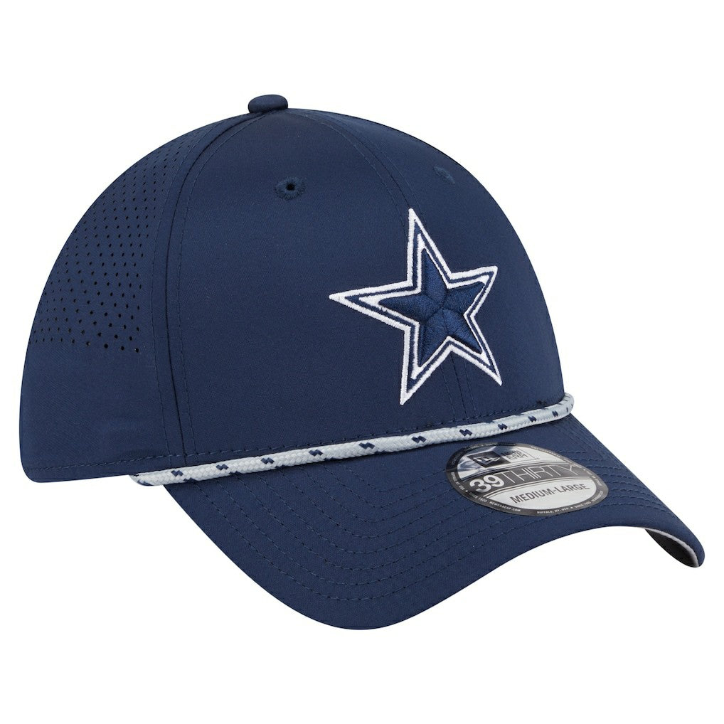 Dallas Cowboys New Era Featherweight Poly Rope Flex 39Thirty Hat
