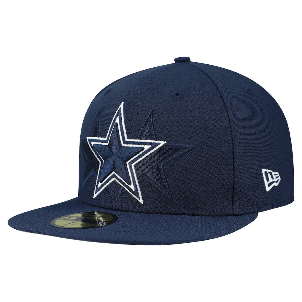 Dallas Cowboys New Era Tri-Hit 59FIFTY Fitted Hat