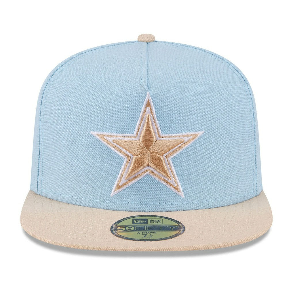 Dallas Cowboys New Era Two-Tone Color Pack A-Frame 59FIFTY Fitted Hat