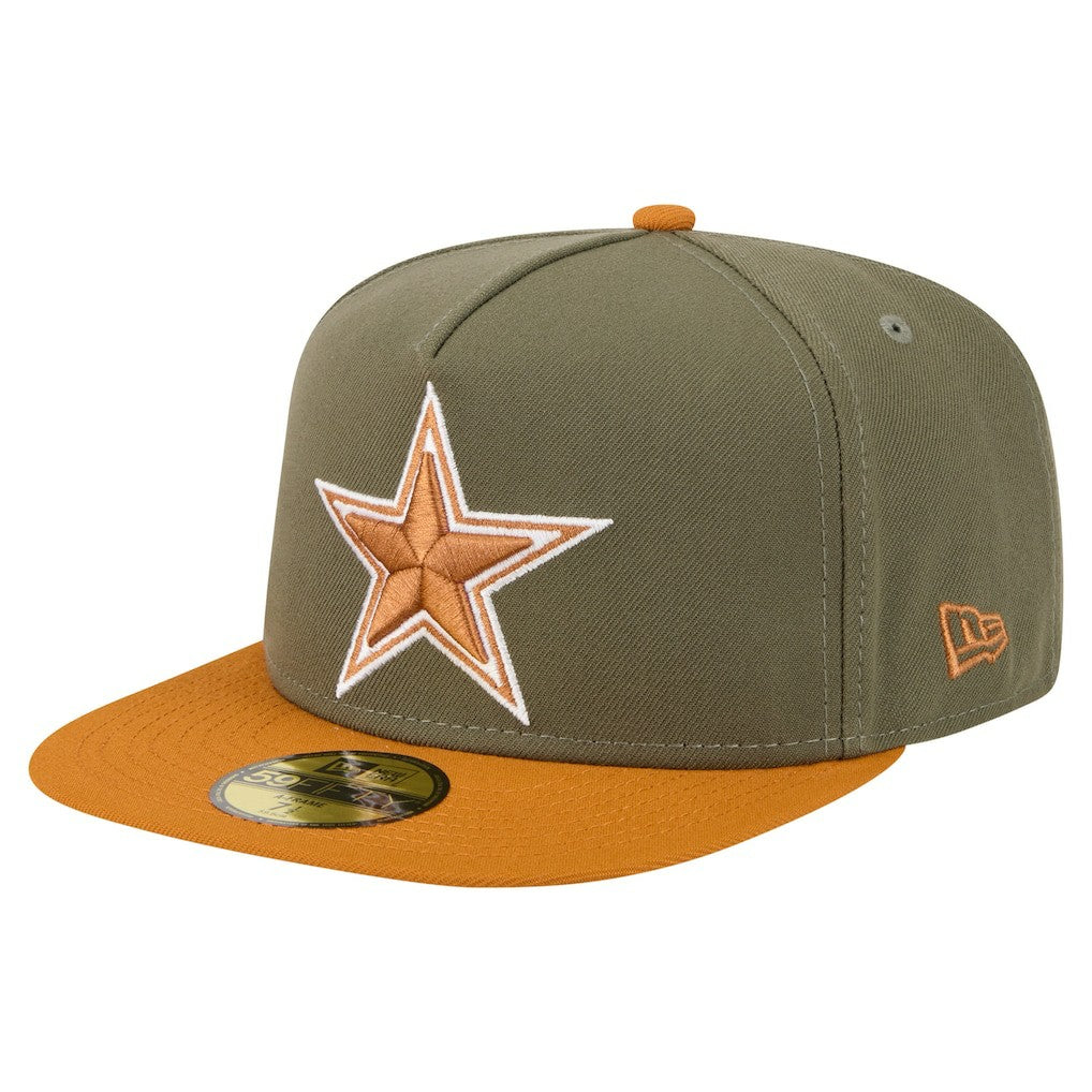 Dallas Cowboys New Era 2-Tone Color Pack A-Frame 59FIFTY Fitted Hat