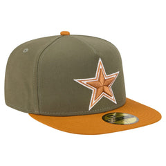 Dallas Cowboys New Era 2-Tone Color Pack A-Frame 59FIFTY Fitted Hat