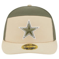 Dallas Cowboys New Era 2-Tone Color Pack Split Panel 59FIFTY Fitted Hat