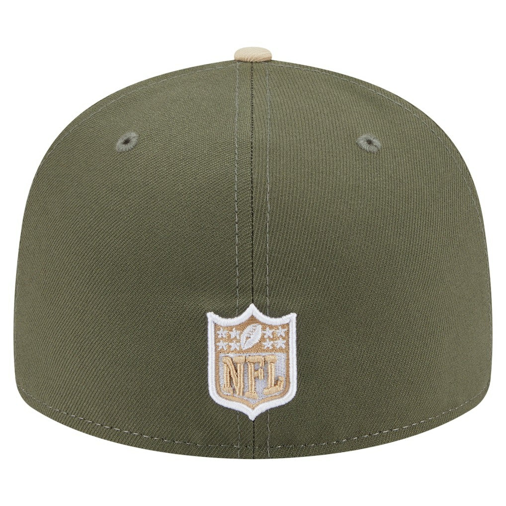 Dallas Cowboys New Era 2-Tone Color Pack Split Panel 59FIFTY Fitted Hat