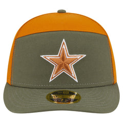 Dallas Cowboys New Era 2-Tone Color Pack Split Panel 59FIFTY Fitted Hat