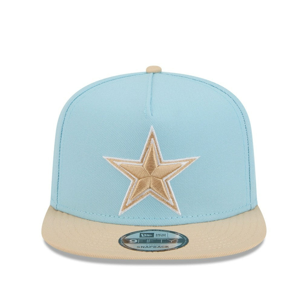Dallas Cowboys New Era Two-Tone Color Pack A-Frame 9FIFTY Snapback Hat