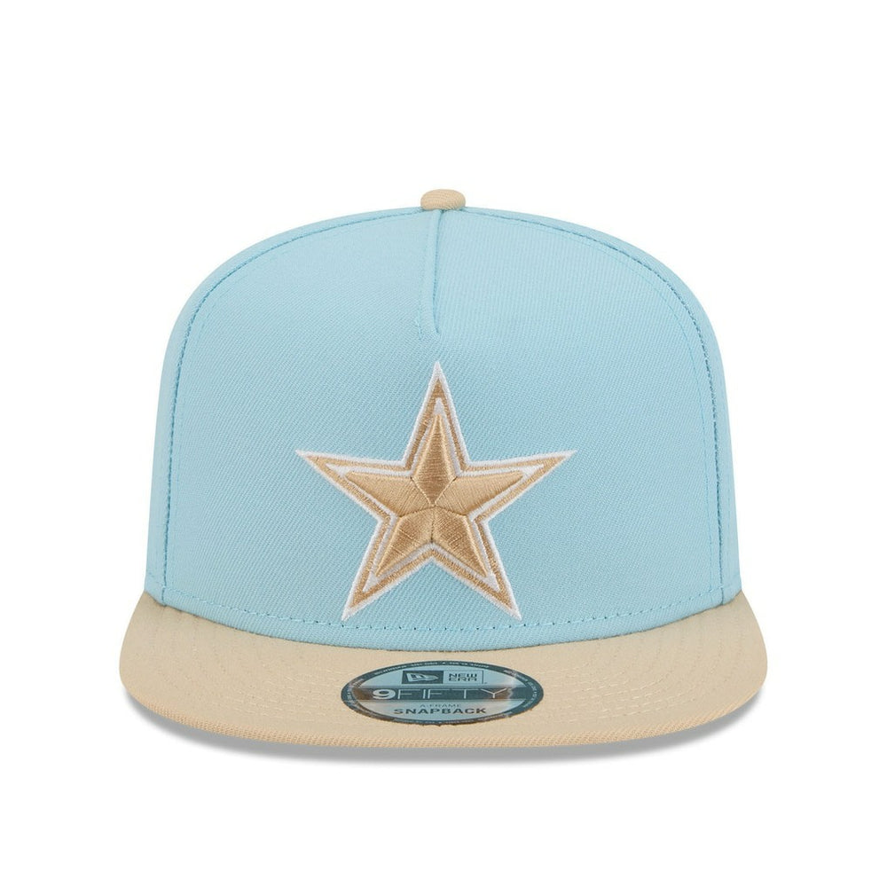 Dallas Cowboys New Era Two-Tone Color Pack A-Frame 9FIFTY Snapback Hat