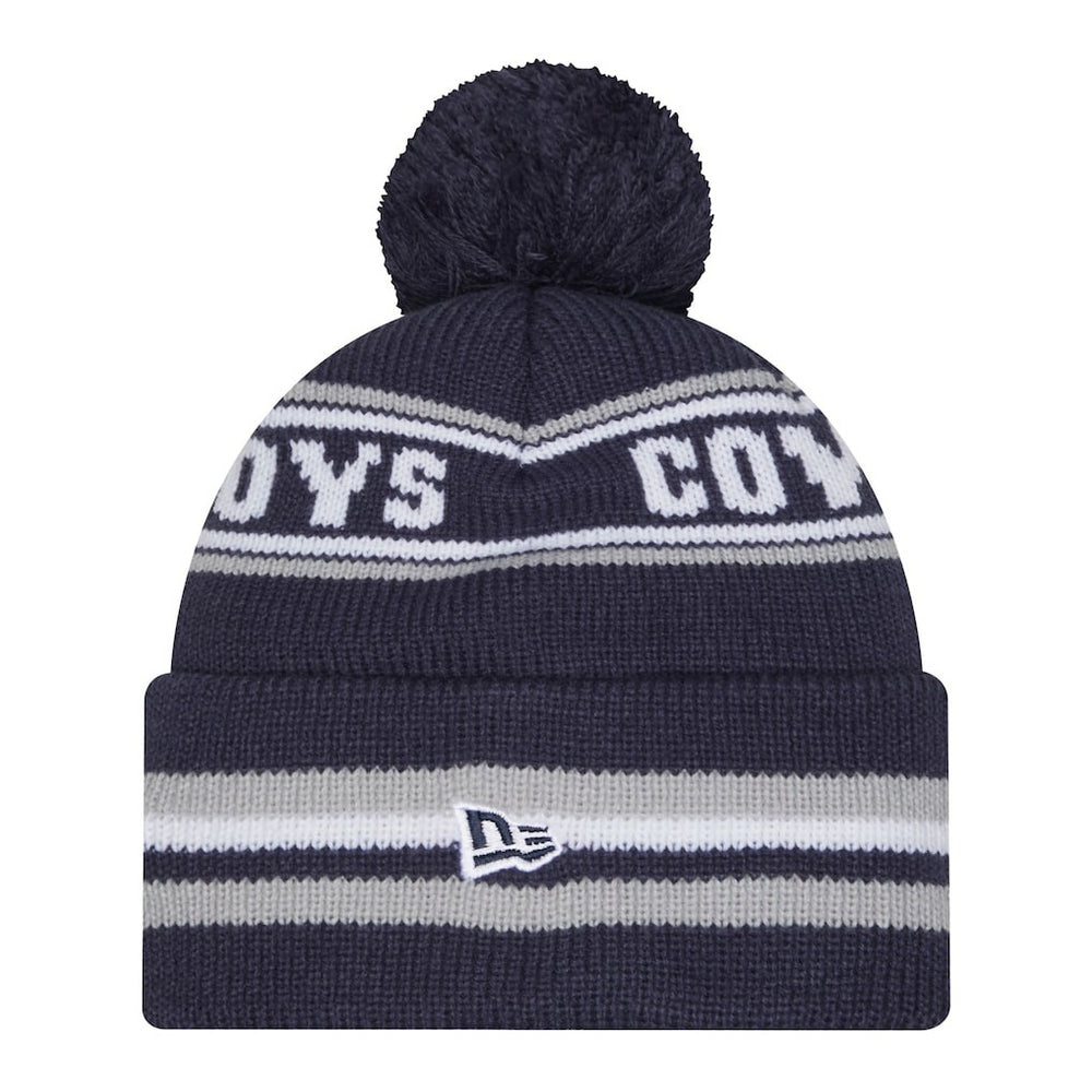 Dallas Cowboys New Era Pre-School Classic Cuffed Knit Hat with Pom
