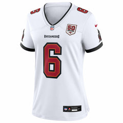 Tampa Bay Buccaneers Nike Baker Mayfield  Women's 50th Season White Game Jersey