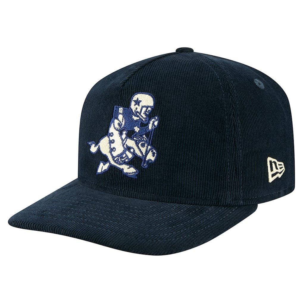 Dallas Cowboys New Era Retro Joe Nostalgic Corduroy Golfer Adjustable Hat