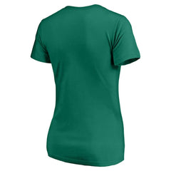 Los Angeles Dodgers Profile Women's Plus Size Celtic V-Neck T-Shirt | MLB US