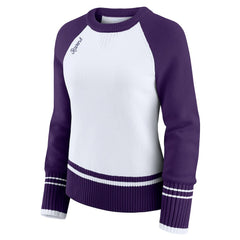Baltimore Ravens  WEAR by Erin Andrews Women's Colorblock Raglan Sweater