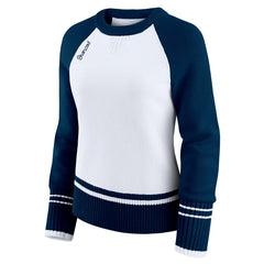 Denver Broncos  WEAR by Erin Andrews Women's Colorblock Raglan Sweater