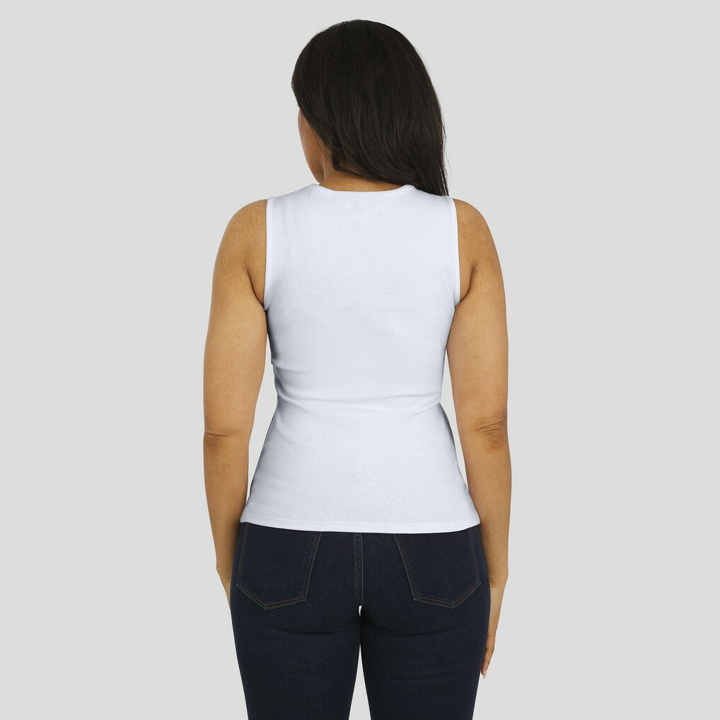 Miami Dolphins  WEAR by Erin Andrews Women's Ribbed Graphic Tank Top