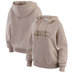 Seattle Seahawks  WEAR by Erin Andrews Women's Washed Pullover Crewdie