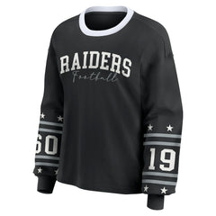 Las Vegas Raiders  WEAR by Erin Andrews Women's Sport Long-Sleeve T-Shirt