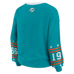 Miami Dolphins  WEAR by Erin Andrews Women's Sport Long-Sleeve T-Shirt