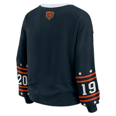 Chicago Bears  WEAR by Erin Andrews Women's Sport Long-Sleeve T-Shirt