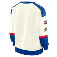 Buffalo Bills  WEAR by Erin Andrews Women's Racing Crew V-Neck Sweatshirt