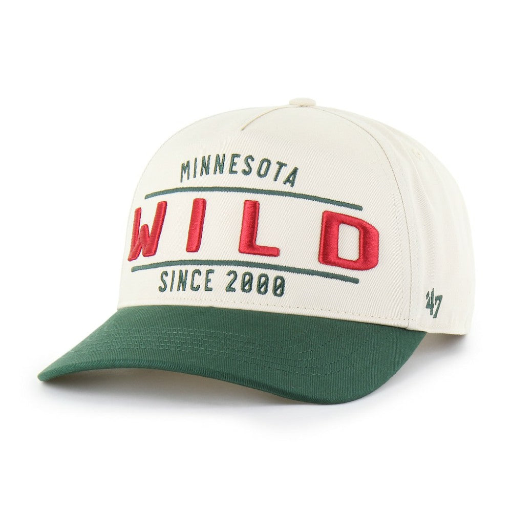 Minnesota Wild '47 Expansion Debut Two-Tone Hitch Adjustable Hat Discount